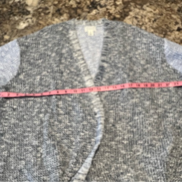 NWT Nordstroms Caslon multi color Duster/Sweater No Pockets - Picture 4 of 9